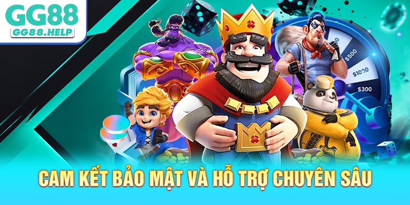 Cam kết bảo mật và hỗ trợ chuyên sâu